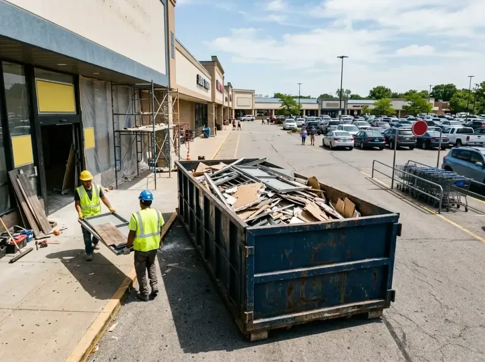 retail-store-renovation-debris-003 — frequently asked questions, Roll-off Dumpster Rentals in Wofford Heights, CA